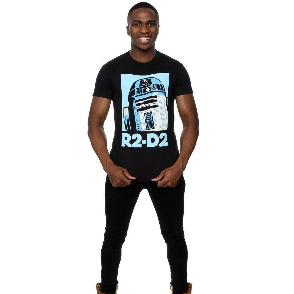 Star Wars Mens R2-D2 Poster T-Shirt