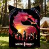 1 шт. Плед Mortal Kombat Warriors для улицы, легкий, фланелевый, мягкий и теплый, всесезонный, для улицы, кемпинга, гостиной, офиса, L1106007
