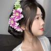Thai Style Floral Hair Comb Sweet Chignon Hair Clips Bohemian Flowers Hairpin  Daily