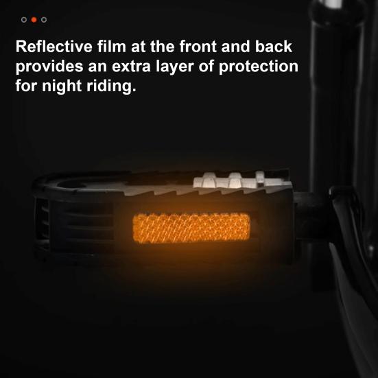 2Pcs Bike Pedal Universal Lightweight Left Right Mountain Road Folding Bicycle Flat Pedal Platform Bike Replacement Accessories