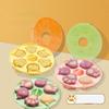 Baby Auxiliary Food Mold Can Be Steamed Food Grade High Temperature Resistant Tool Baby Cat Paw Rice Cake Cake Ice Cream Steamed Cake Grinder