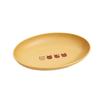 Tanaka Hashiten Chaton Plate, Microwave-Safe and Dishwasher-Safe, Kids' Dish, Stylish, Made In Japan, Plastic, Oval, Pasta Plate, Curry Plate, Small,