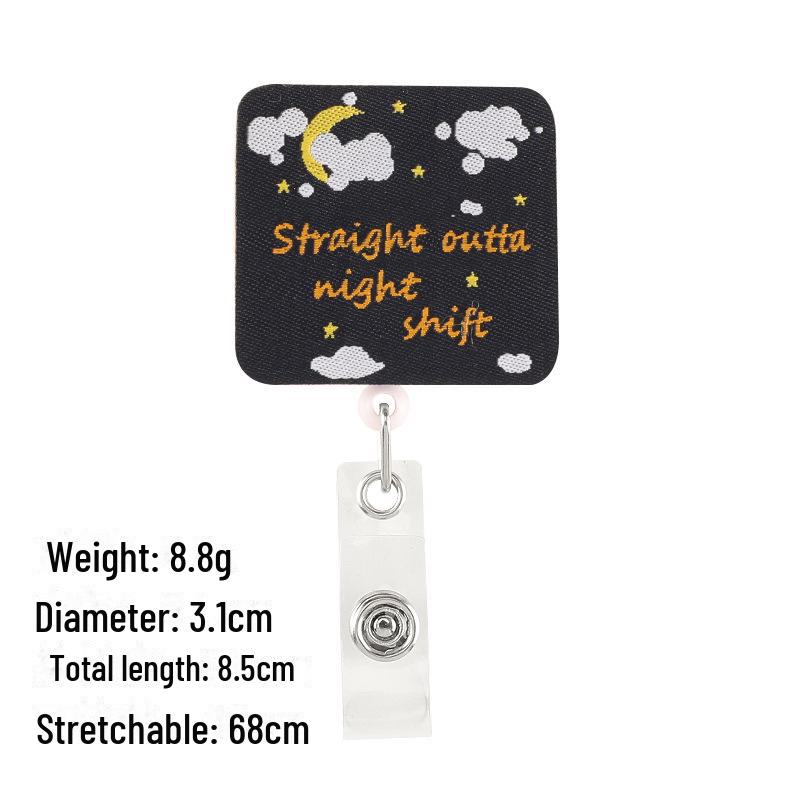 Вышитый бейдж и нашивка на одежду - легко вытягиваемая пряжка для врачей и медсестер