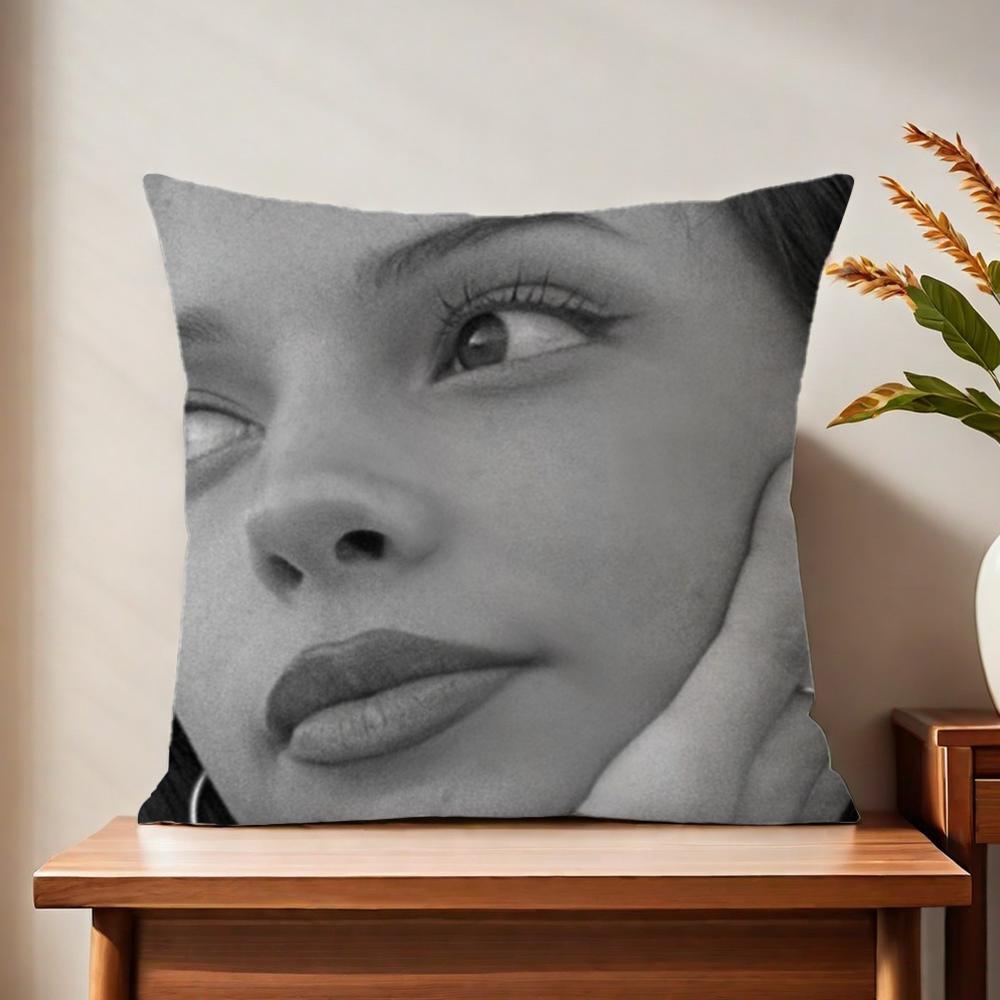 NNina singer CChubaa cushion cover For Pillow Printing Sofa Decoration Home Car Room Coffee Shop Office Nordic Simplicity
