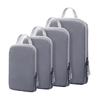 Compression Packing Cubes 4 Piece Packing Cubes For Travel Compression Vacuum Carry Bags Reusable For Suitcase Flight Luggage
