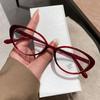 Ins Cat Eye Glasses Fashion Simple Small Frame Anti Blue Light Computer Eyewear Optical Eyeglasses Nearsighted Frame Unisex