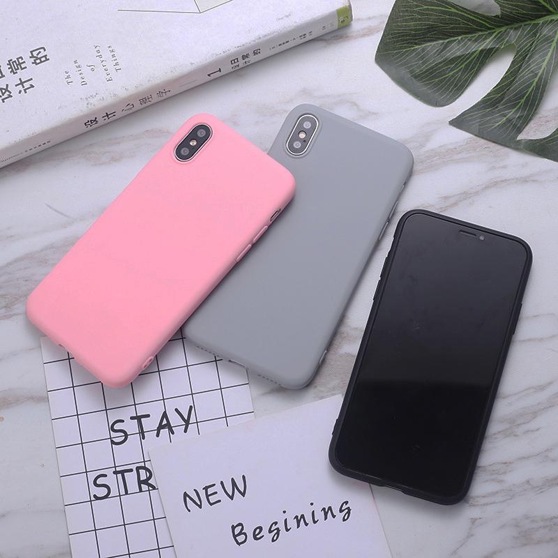 Силиконовый чехол для Samsung Galaxy S8 S9 10 Plus A11 A10 A30 A70 A6 A7 A8 A9(2018)Цветной чехол