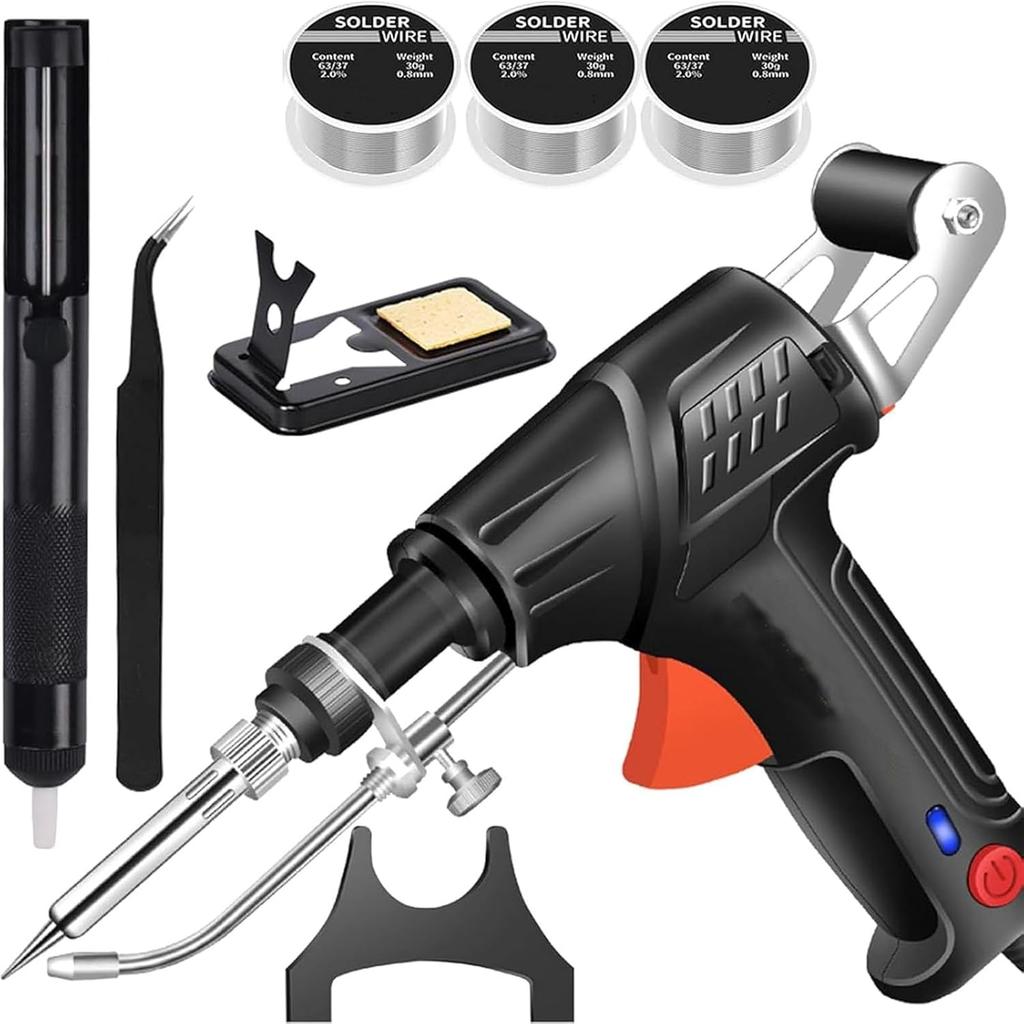 Internally Heated Industrial Welding Tools, Hand Held Welder (BLACK)