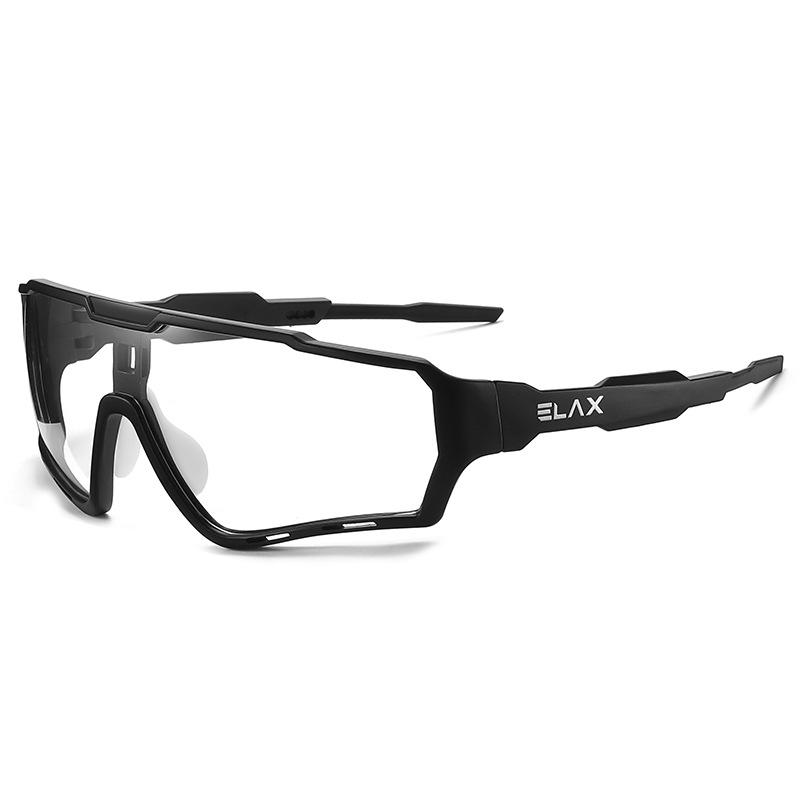 Elax новые очки для верховой езды, меняющие цвет, ветрозащитные, уличные спортивные очки, очки для одного велосипеда, солнцезащитные очки для велоспорта, спортивные очки