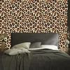 Animal Skin Wallpaper Ochre and Cream for Living Room and Bedroom 50x1000