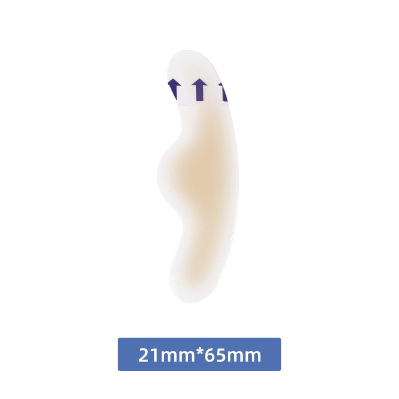 10 шт., гелевые защитные наклейки для пятки, наклейки для ног, клейкие волдыри, гидроколлоидные подкладки для пятки, обезболивающий пластырь, уход за ногами