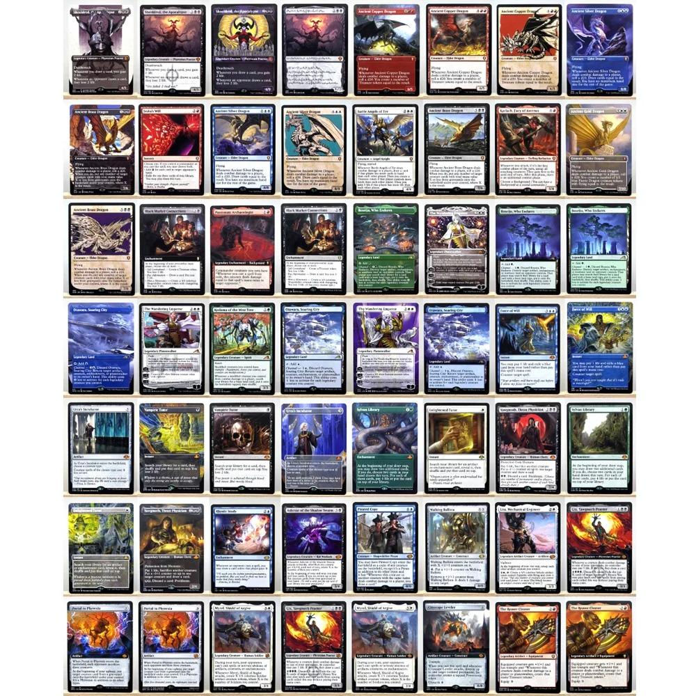 Whole Set TCG Cards for Home Play Proxy magical power9 beta fetch lands VMA dual shock land The One Ring gathering Sol Ring