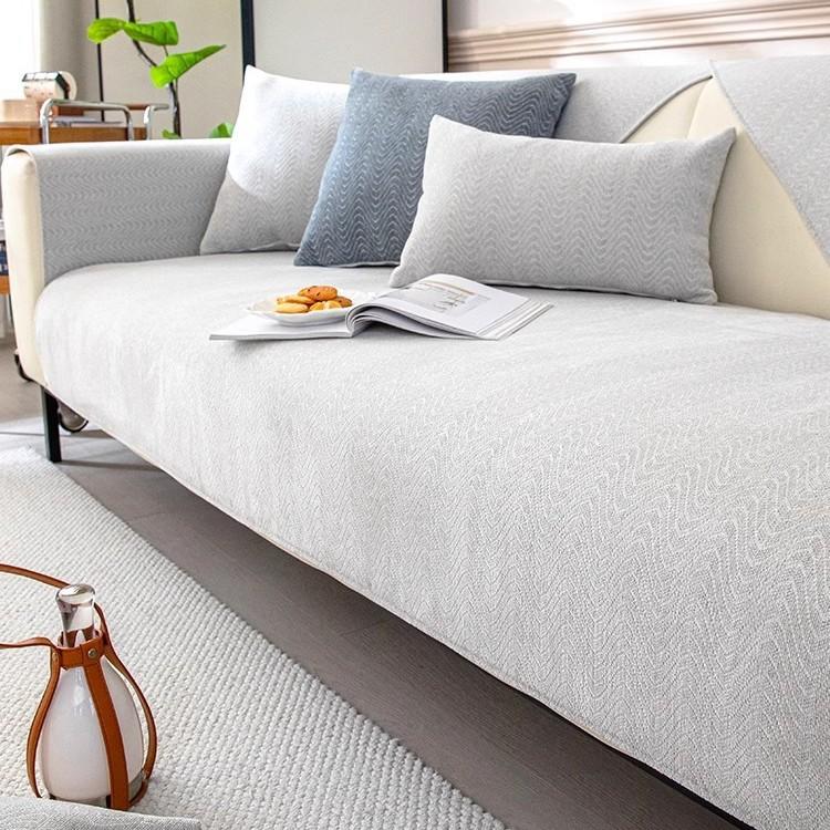 New Sofa Cushion, Universal In All Seasons, Non-Slip Seat Cushion, Simple And Dirt-Resistant High-End Fabric, Sofa Cover Cover Cloth