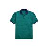 Polo Color Block Striped Logo Embroidered Short Sleeve Polo Shirt Men Tops Green MNPOKNI1N821162-300