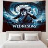Wednes-day Gothic Family Reunion Tapestry Hanging for Bedroom,Livingroom, Playroom,Decor Art Room Wall Tapestry Holiday and Birthday Gifts