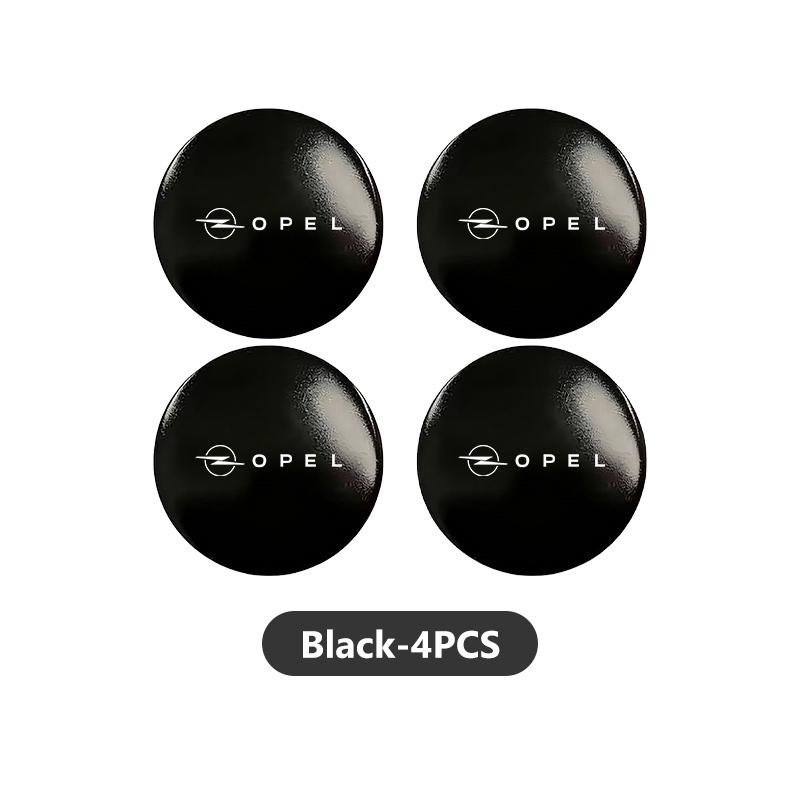 For Opel Car Emblem Wheel Hub Center Cap Stickers Tire Center Cover Badge Decal Accessories Insignia Corsa Zafira Meriva Mokka