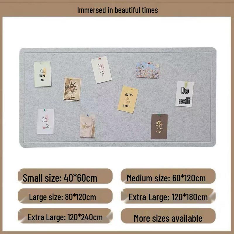Self-Adhesive Felt Display Board