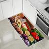 Длинный кухонный ковер, коврик для входной двери дома, украшение для спальни, гостиной, прикроватный ковер, коридор, балкон, нескользящий коврик для ванной комнаты
