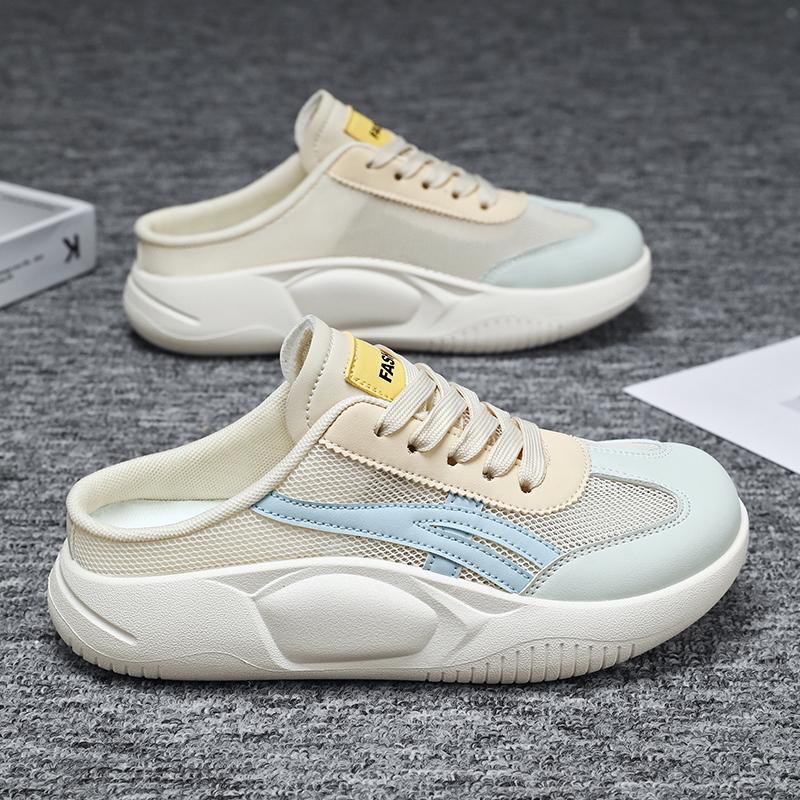 Женские летние сандалии бежевые сабо повседневные тапочки для девочек кроссовки черные повседневные спортивные сандалии большого размера