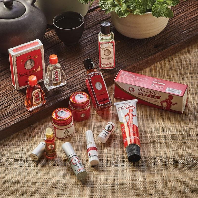 Siang Pure Масло красное 25cc от болей в мышцах, суставах и мигрени