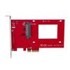 U.2 To PCIe Adapter for U.2 NVMe SSD - STARTECH - SFF-8639 - PCI Express 3.0 X4