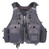 Lixada Fishing High Large Multiple Load Capacity Up To One Size Fits All Vest, Buoyancy, Breathable, Capacity, Pockets, Unisex, 95kg,