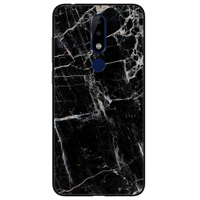 Для Nokia 5.1 Plus Чехол Мягкий Силикон Мультфильм Модный ТПУ Чехлы для Телефона для Nokia X5 Обложка 5.1Плюс Милый для NokiaX5 Защитный