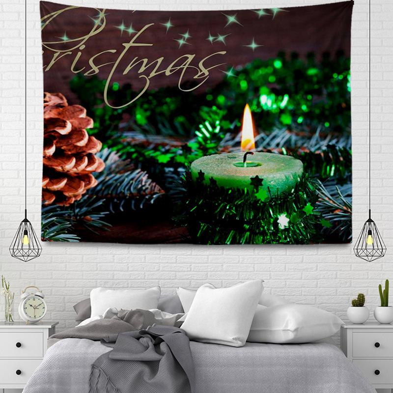 Серия подвесных тканевых гобеленов в рождественском стиле
