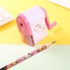 Cute Cartoon Manual School Kids Pencil Sharpener Hand Crank