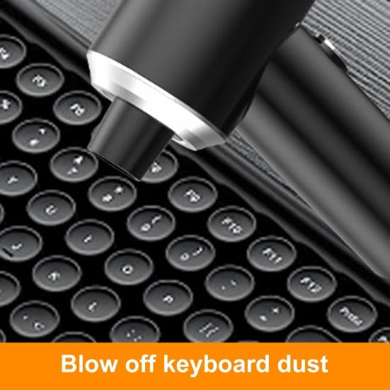 Автомобильный пылесос с трехслойной фильтрацией, мощное всасывание, низкий уровень шума, многофункциональный портативный беспроводной пылесос со светодиодной подсветкой