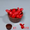 Конструктор MOC Городская сцена Блоки Строительные Блоки Еда Аксессуары Овощи Фрукты Тележка для покупок Бутылка вина Игрушка
