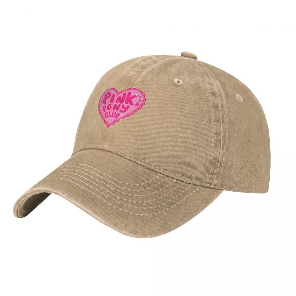 Pink Pony Club Sticker Baseball Cap hiking hat Luxury Cap funny hat Snap Back Hat Women Unisexs