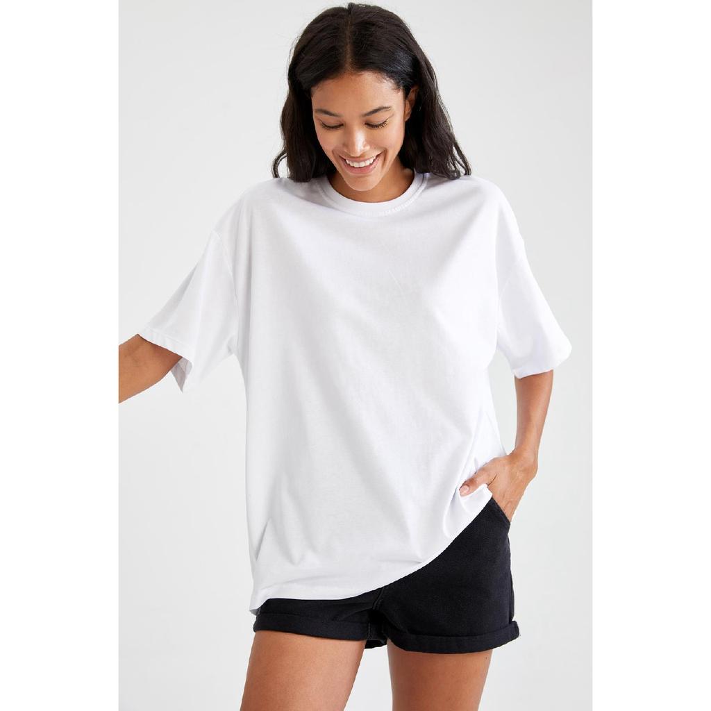 Oversize Fit Crew Neck Short Sleeve T-shirt