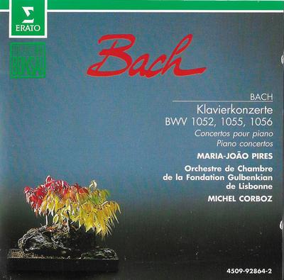 CD БАХ, ПИРЕШ, КОРБОЗ; ЛИССАБОН ШАМБ - Концерты для фортепиано 4509928642 Erato Германия Классика Б/У