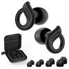 Quietide Ear Plugs Earplugs for Sleeping Sleep Well Soundproofing Hyperacusis Noise Canceling Ear Plugs With XS/S/M/L Size Ear Tips Comes with Storage