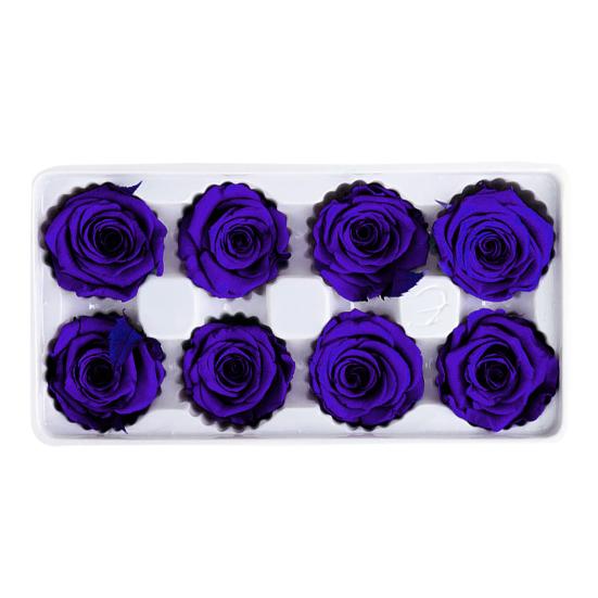 8Pcs/Set Preserved Rose Flower Fresh-keeping Birthday Valentines Xmas Gift Box