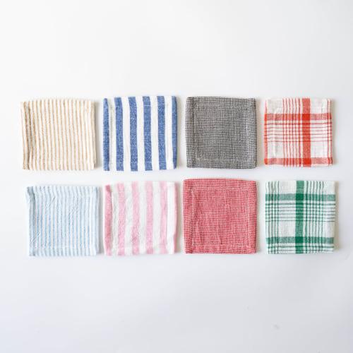 VETLER 100% Indian Cotton Coasters, Set of 3, 10x10cm, Fabric, Stylish and Cute, for Kitchen, Interior, and Cafe Use (Houndstooth Black)