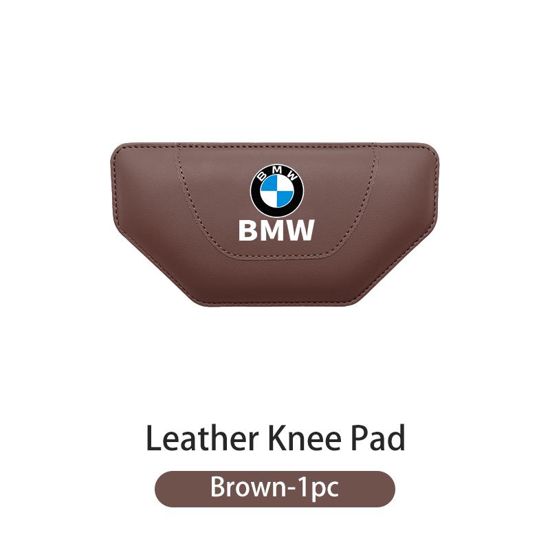 QAED6 Car Interior Leg Knee Rest Pads Leather Cushion For BMW X3 X5 M5 M3 E46 E90 E60 F10 E39 F30 E36 G30 E87 E70
