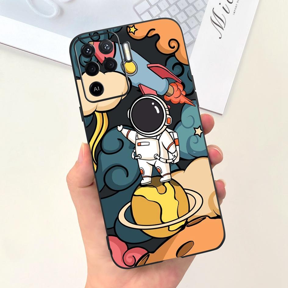 Чехол для OPPO Reno 5 Lite CPH2205 Популярный Цветок Мягкий Силиконовый Задний Чехол для OPPO A94 5G CPH2211 A 94 Reno 5Z Reno5 Lite Бампер