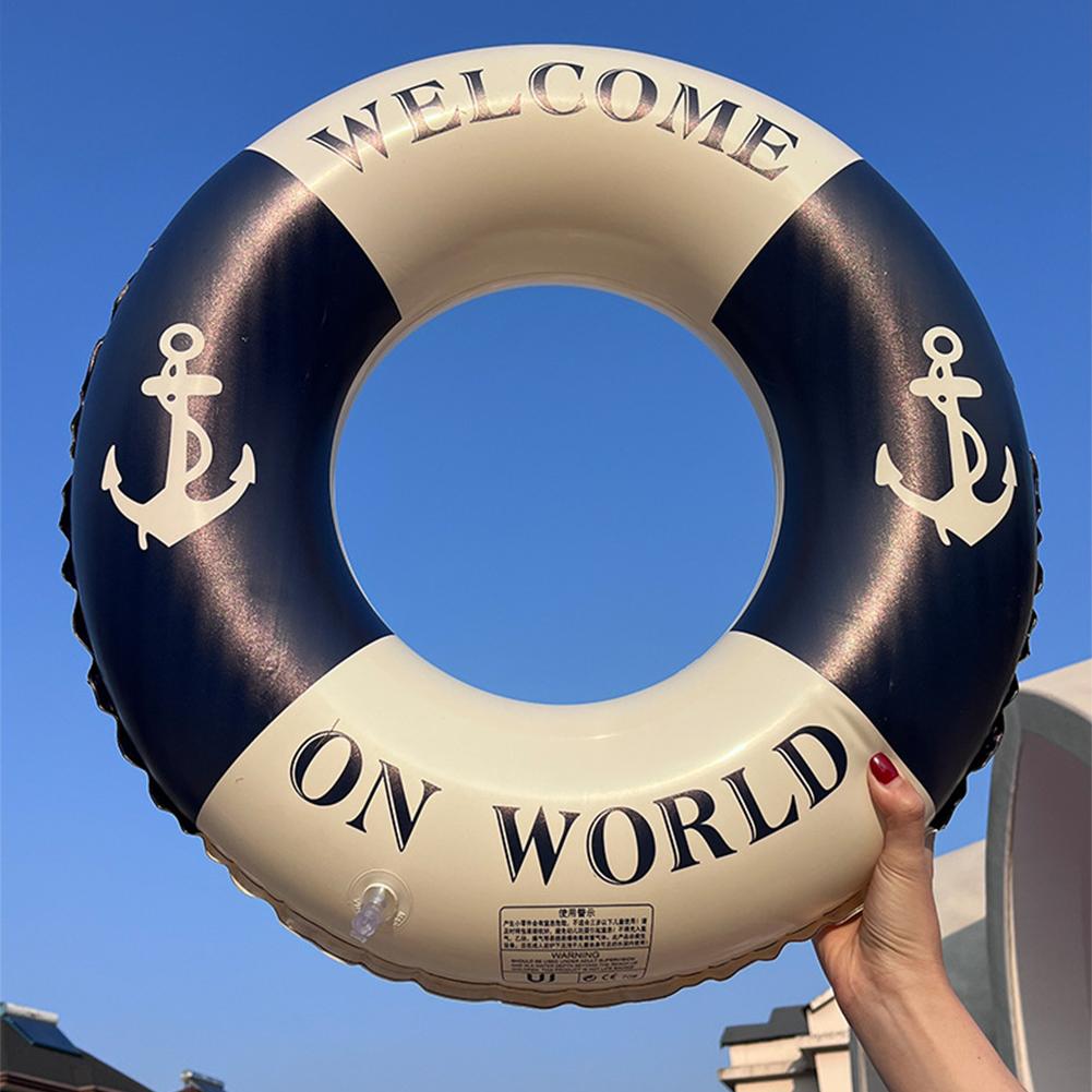 Креативный якорь, надувной плавательный круг для бассейна, детский плавательный круг, трубка для плавания, водные игрушки для бассейна