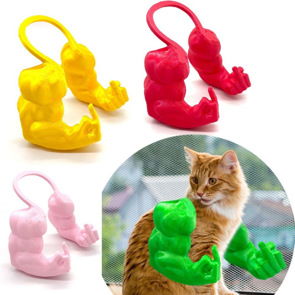 Adjustable 3D Printed Cat Muscle Arm Lightweight Cat Fist Hulk Arm  Costume Accessories