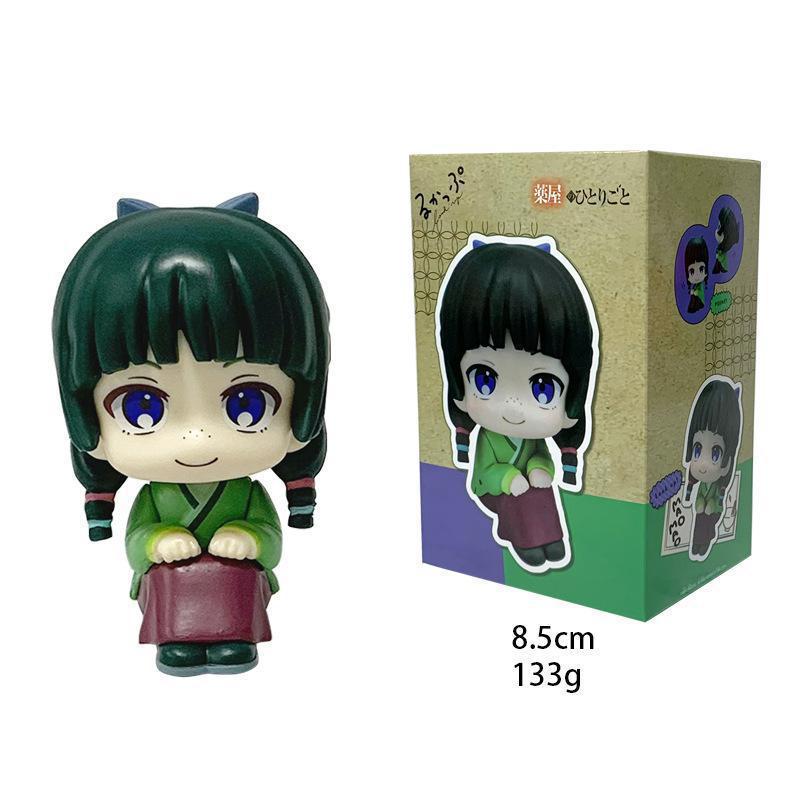 The Apothecary Diaries 8.5cm Maomao Jinsi Figure Anime Periphery Q Version Kawaii Figure Desktop Ornaments Plaything Gifts