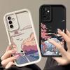 Красивый чехол для телефона с художественным пейзажем для Realme C75 C71 C67 C65 C63 C55 C53 C35 C33 C31 C30 C21Y C21 C20 C15 C12 C11 C2 GT 6