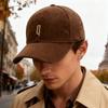 Autumn Winter Corduroy Baseball Cap Women Retro Cap Men Outdoor Hard Top Cap