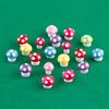 10Pcs/Set Miniature Mushroom Ornament Simulated Mini Mushroom Figurine Colored Mushroom Statue for Potted Plants Micro Landscape