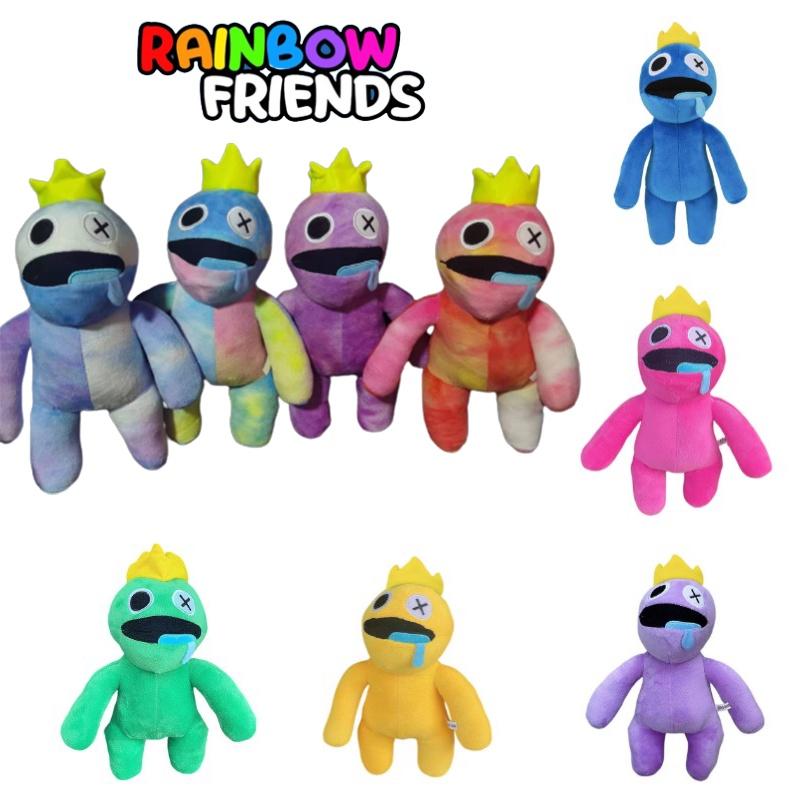 Мягкая плюшевая игрушка Roblox Rainbow Friends, которую можно мять. Идеальный подарок для детей на день рождения и Рождество.