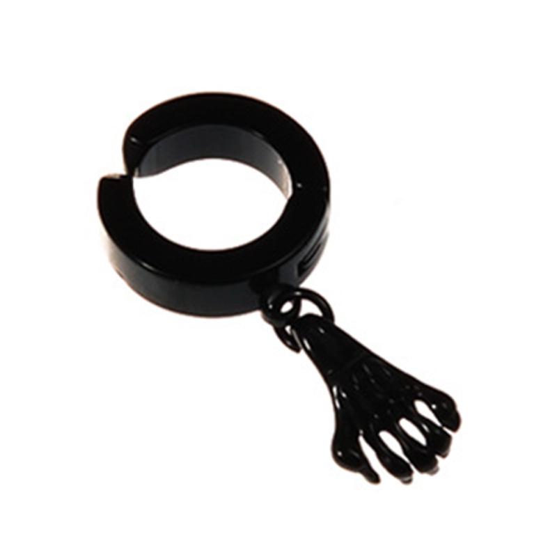 RUI RUI YU модные гипоаллергенные крестообразные зажимы для ушей из титановой стали в рок-стиле, аксессуары