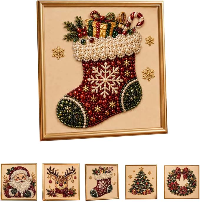 Portable Trendy Home Decor Ghost Pearl Art DIY Kit