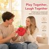 Color Stack Match Game for Adults,Fast Pattern Tabletop Puzzle Challenge with Wooden Stacking Rings, Competitive Brains Teaser Activity
