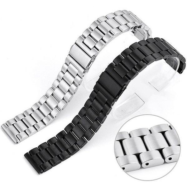 Automatic Clip Full Metal Watch Strap for Base Watch